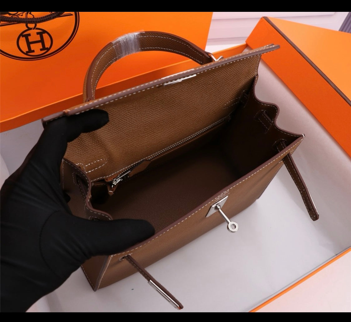 Her S Kel E Handbag 25 cm Epsom Leather