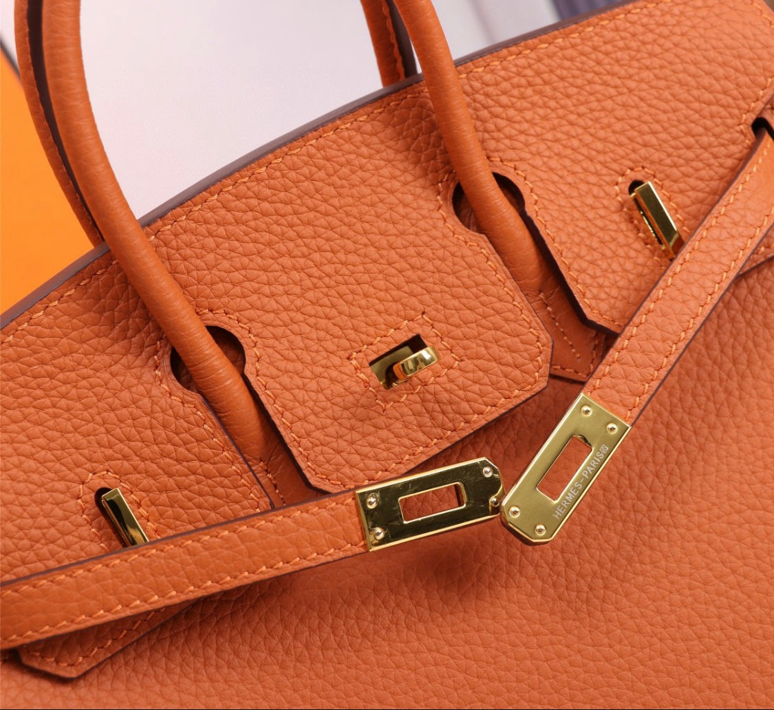 Her S Birk Handbag 30 cm Togo Leather