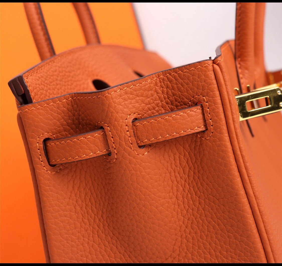 Her S Birk Handbag 30 cm Togo Leather