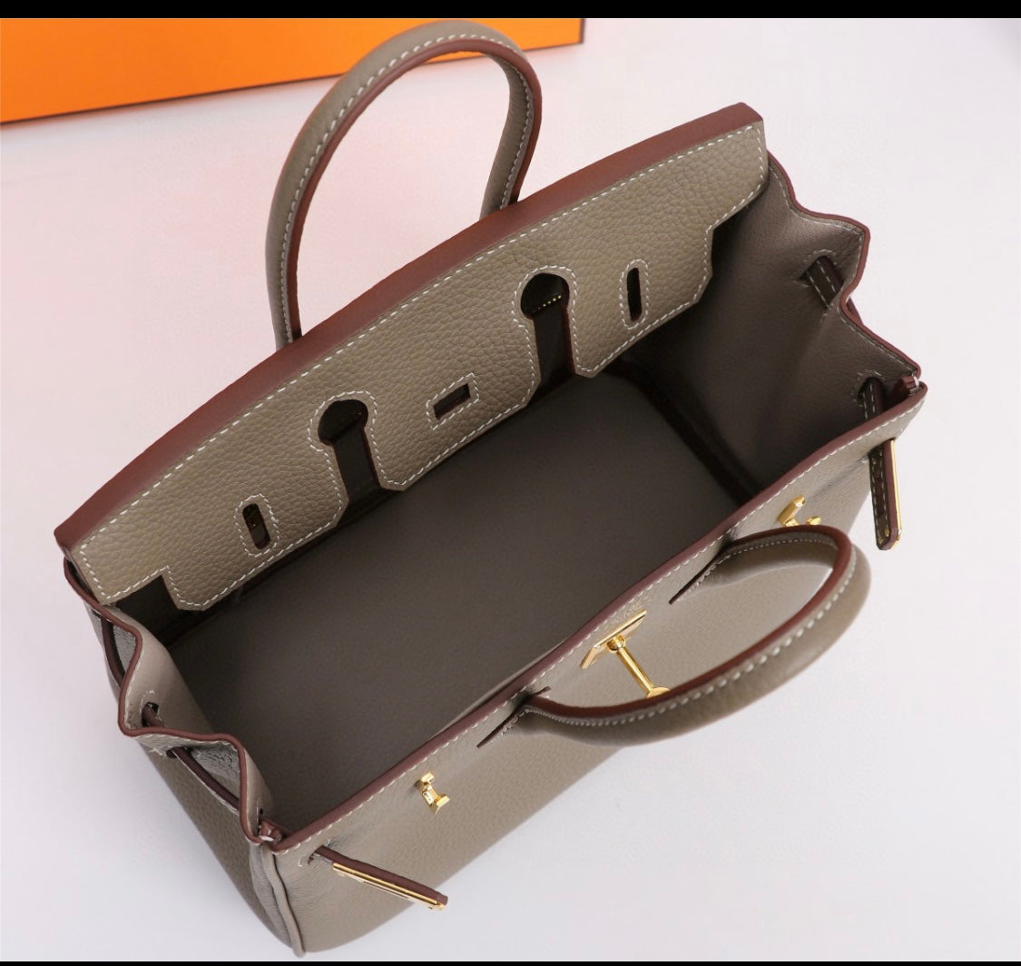 Her S Birk Handbag 30 cm Togo Leather