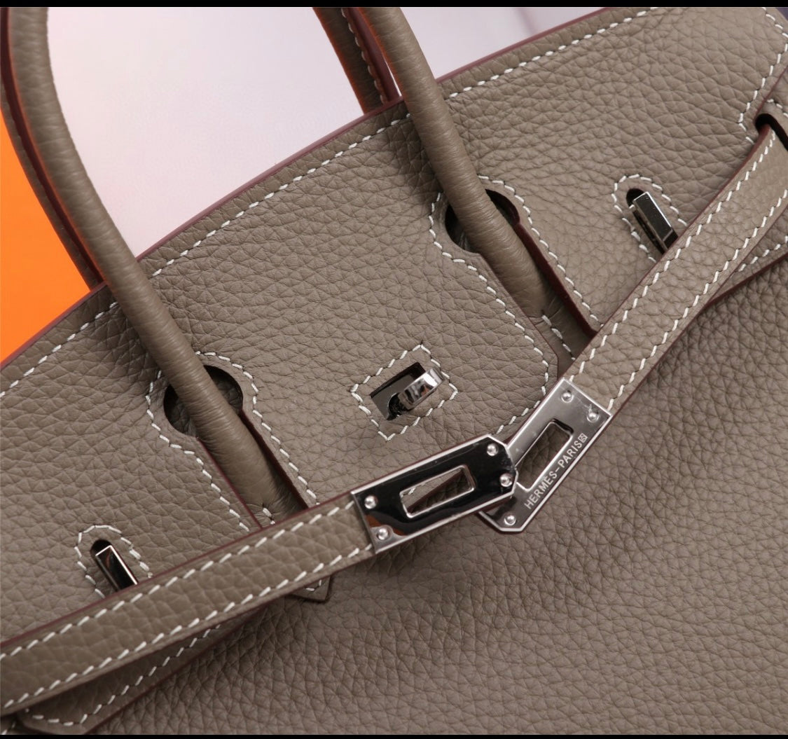 Her S Birk Handbag 30 cm Togo Leather