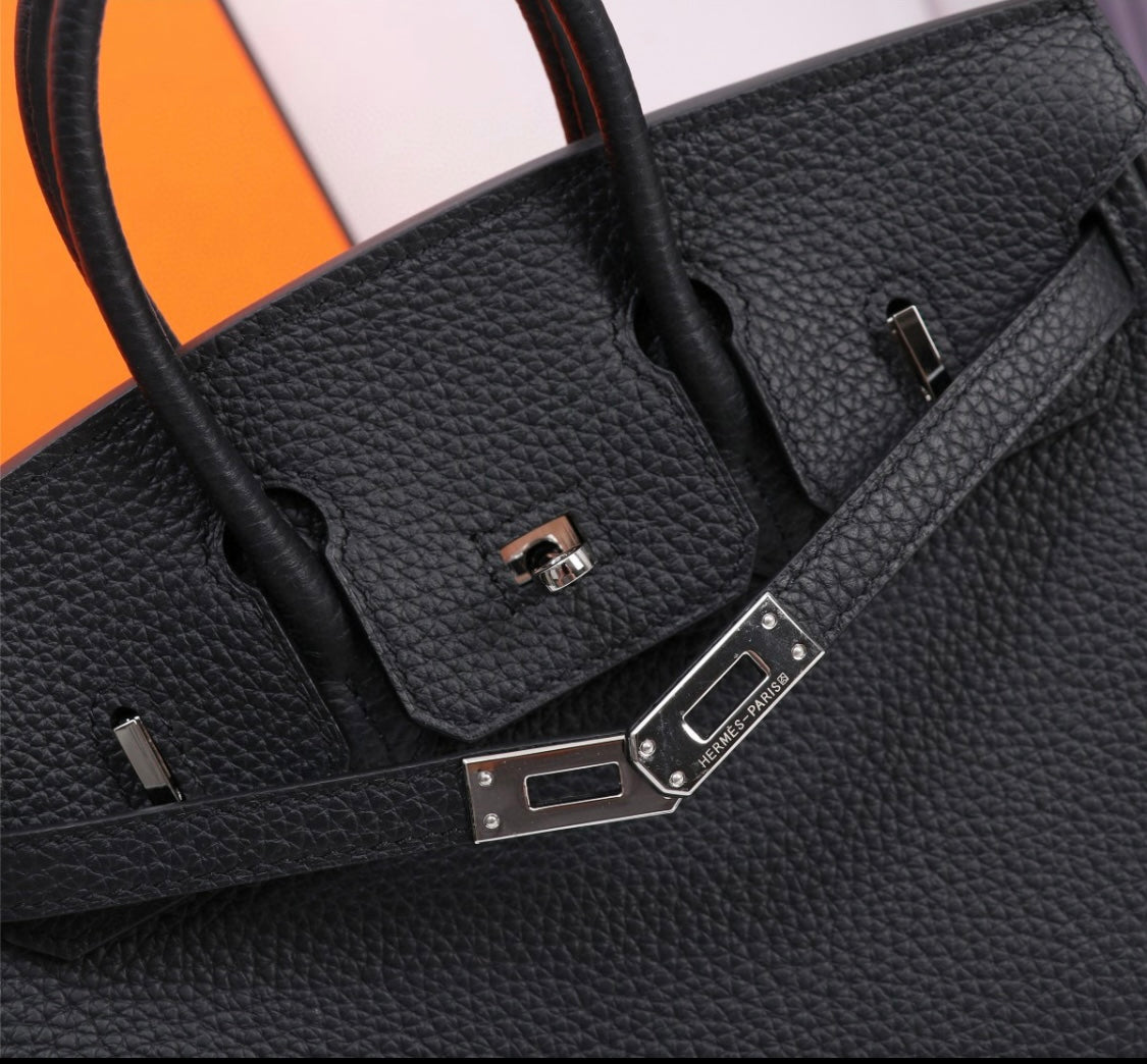 Her S Birk Handbag 30 cm Togo Leather