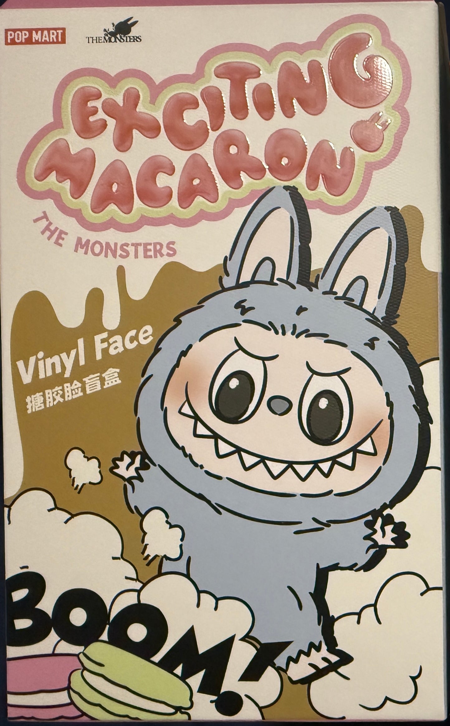 Pop Mart The Monsters Labubu 100% Authentic Exciting Macaron Vinyl Face Plush