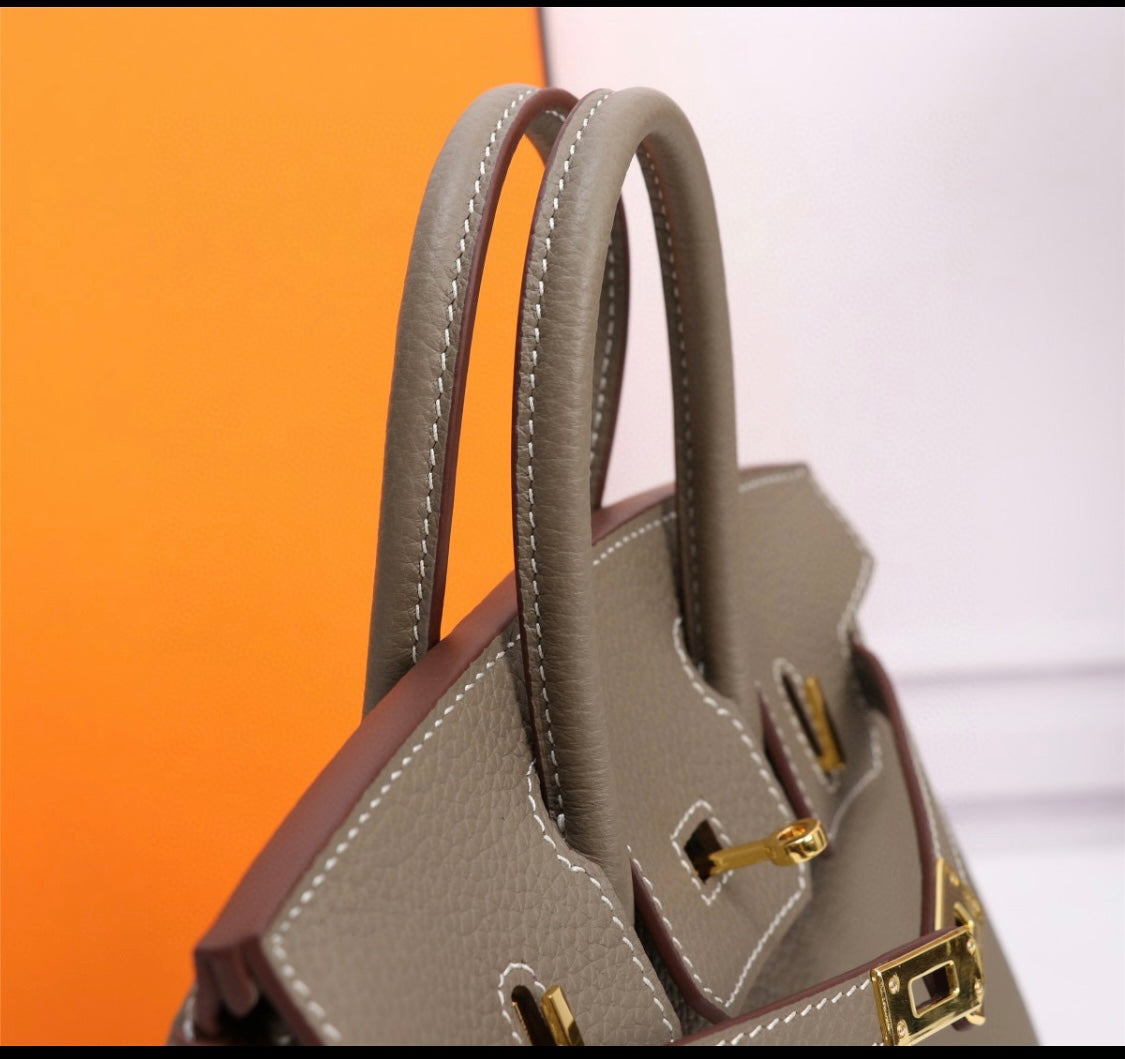 Her S Birk Handbag 30 cm Togo Leather