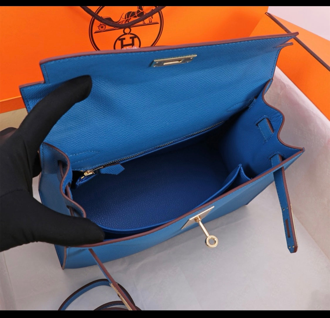 Her S Kel E Handbag 25 cm Epsom Leather