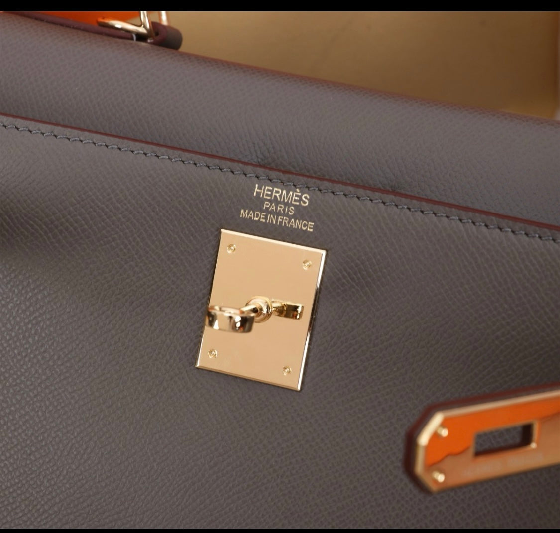 Her S Kel E Handbag 25 cm Epsom Leather