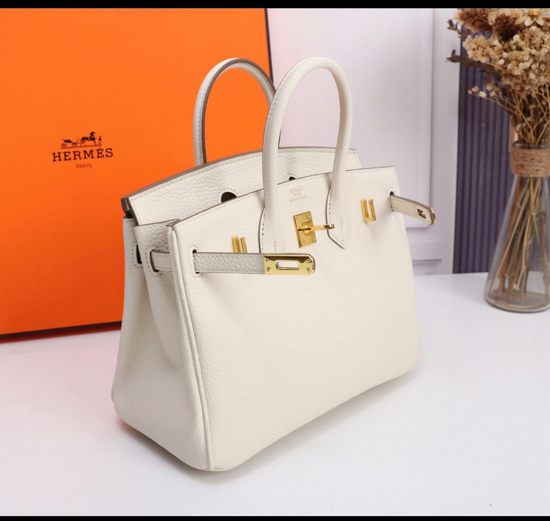 Her S Birk Handbag 30 cm Togo Leather