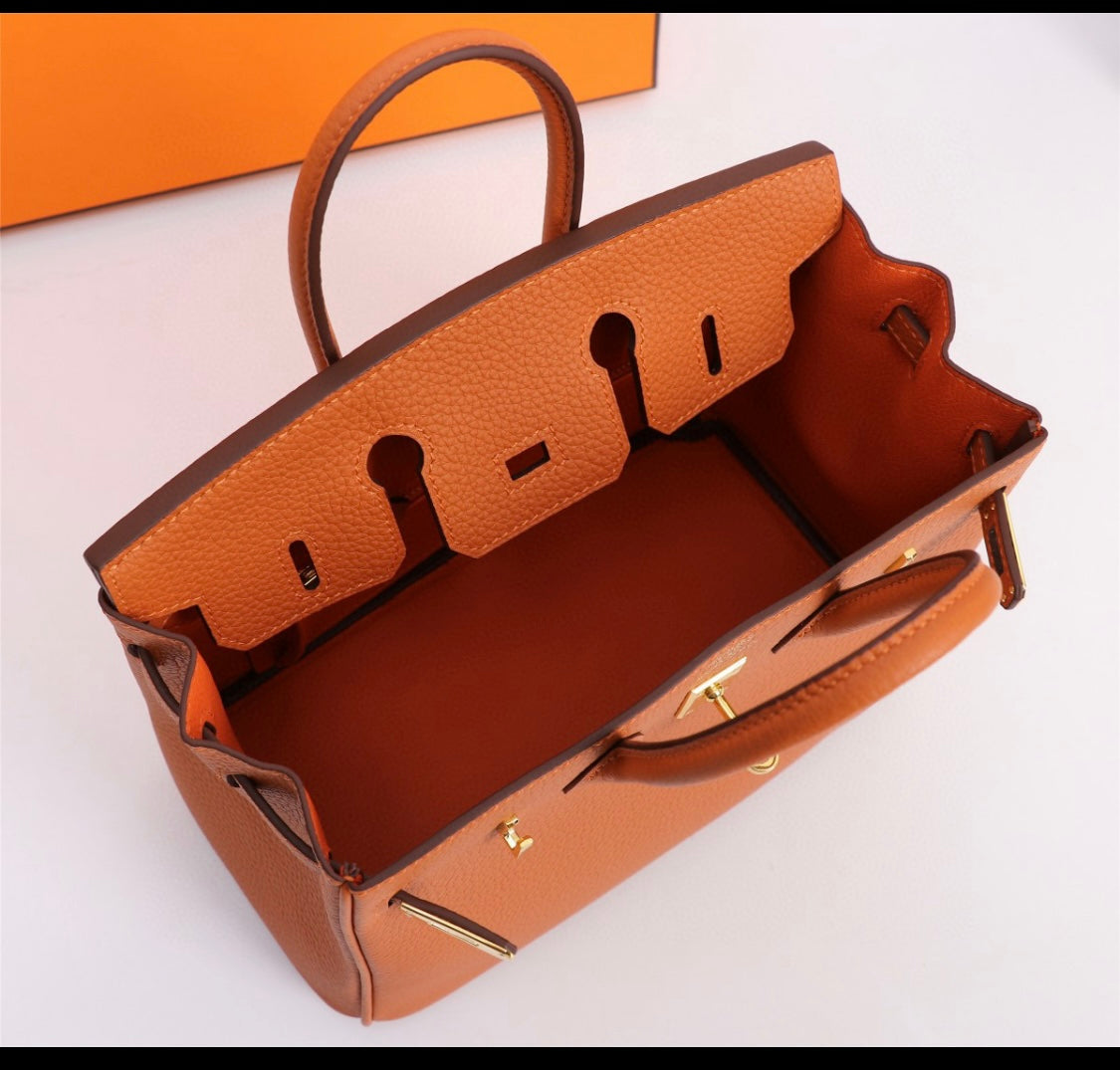 Her S Birk Handbag 30 cm Togo Leather
