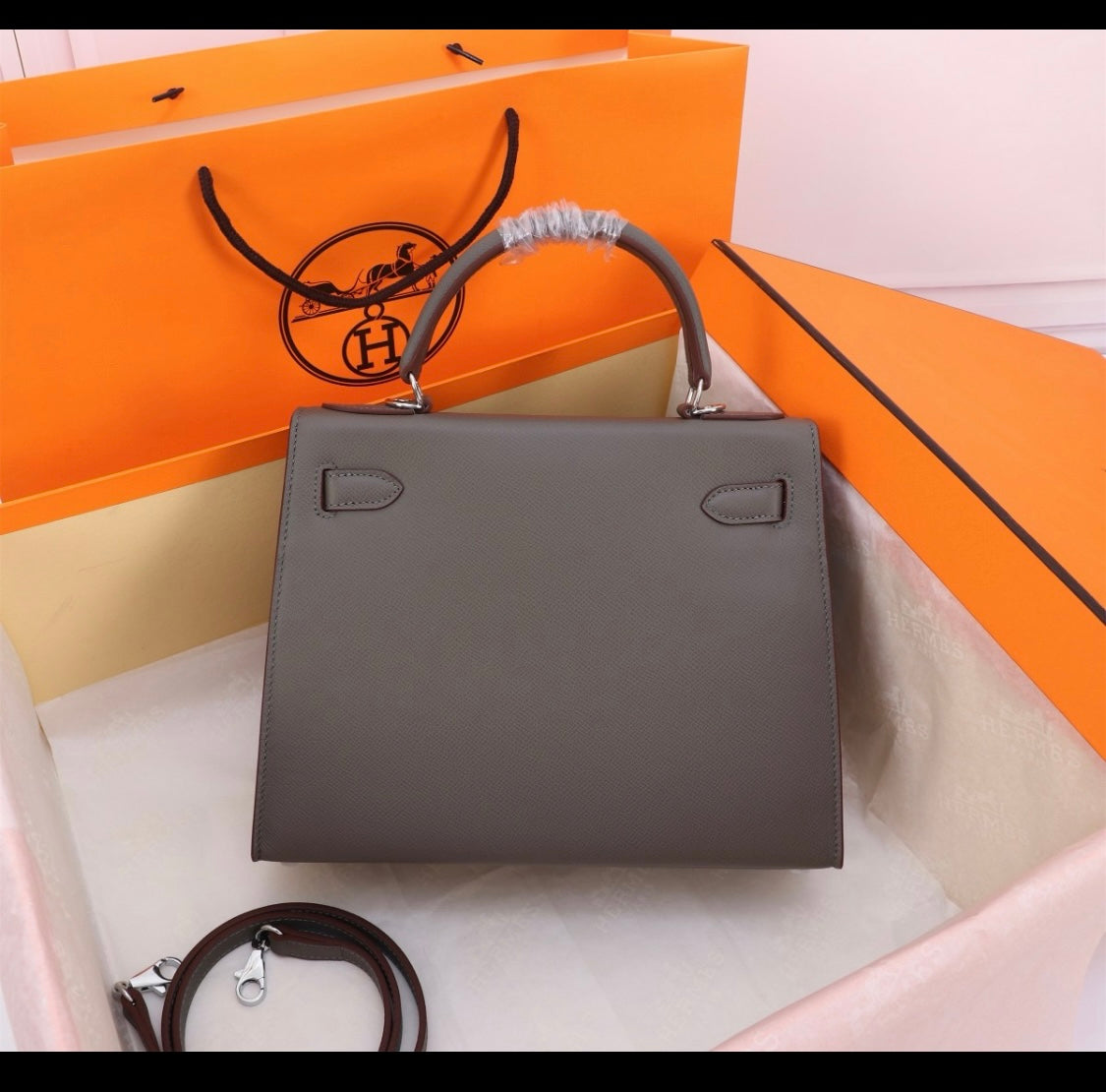 Her S Kel E Handbag 25 cm Epsom Leather