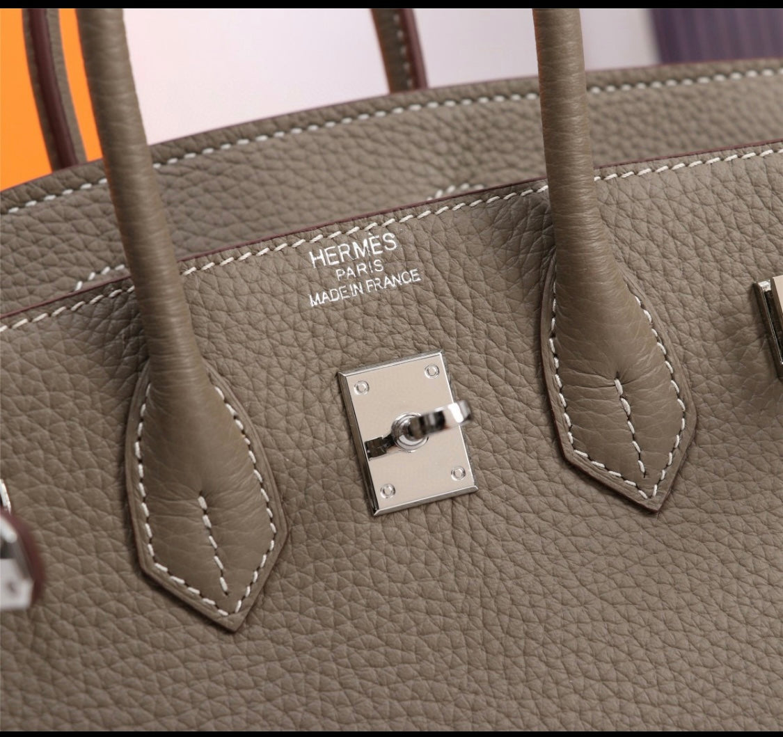Her S Birk Handbag 30 cm Togo Leather