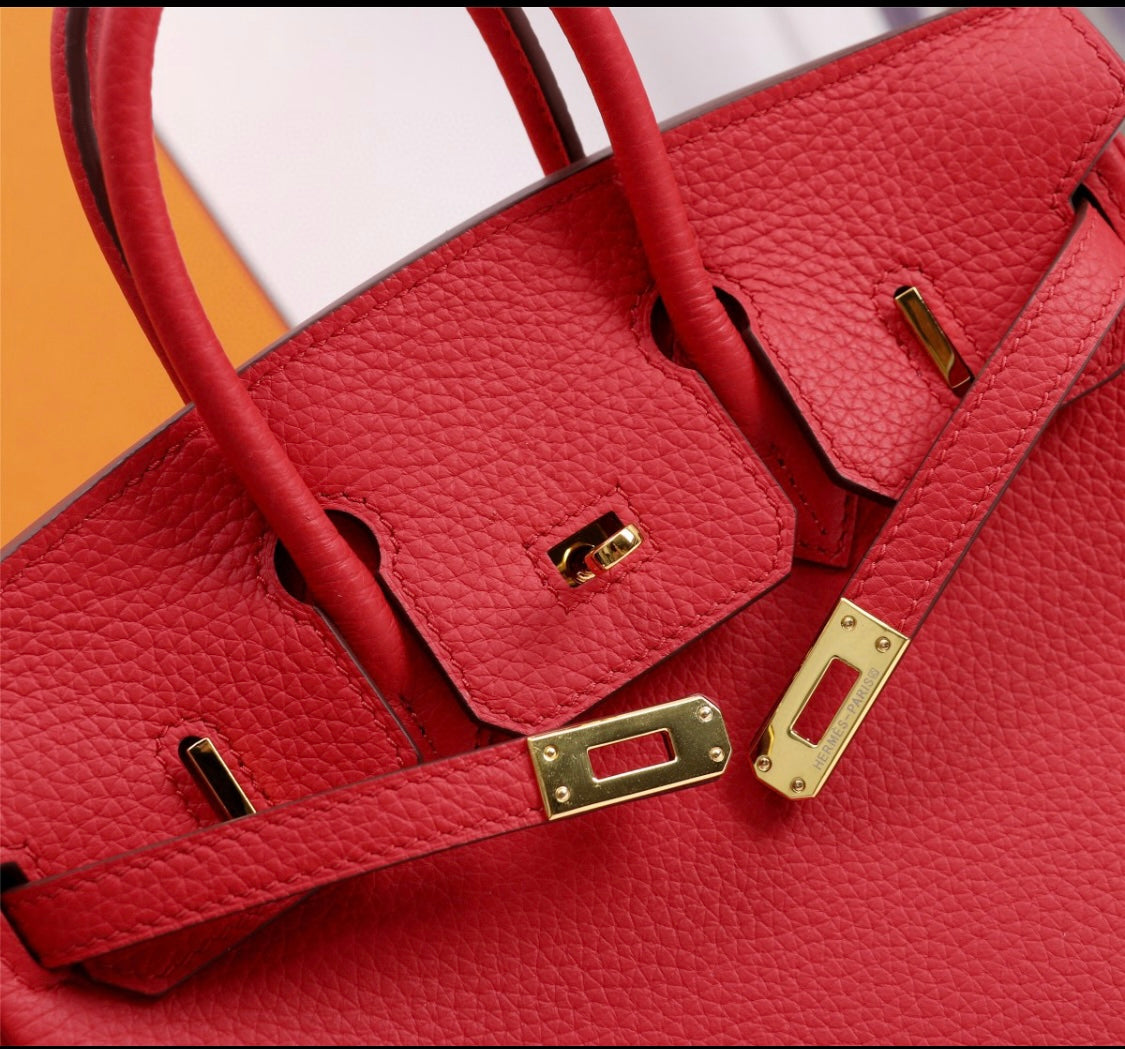 Her S Birk Handbag 30 cm Togo Leather