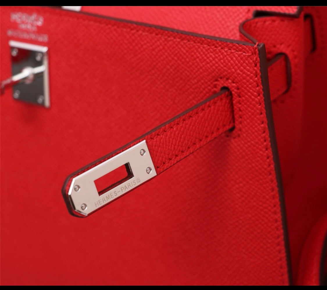 Her S Kel E Handbag 25 cm Epsom Leather