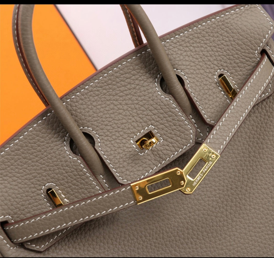 Her S Birk Handbag 30 cm Togo Leather
