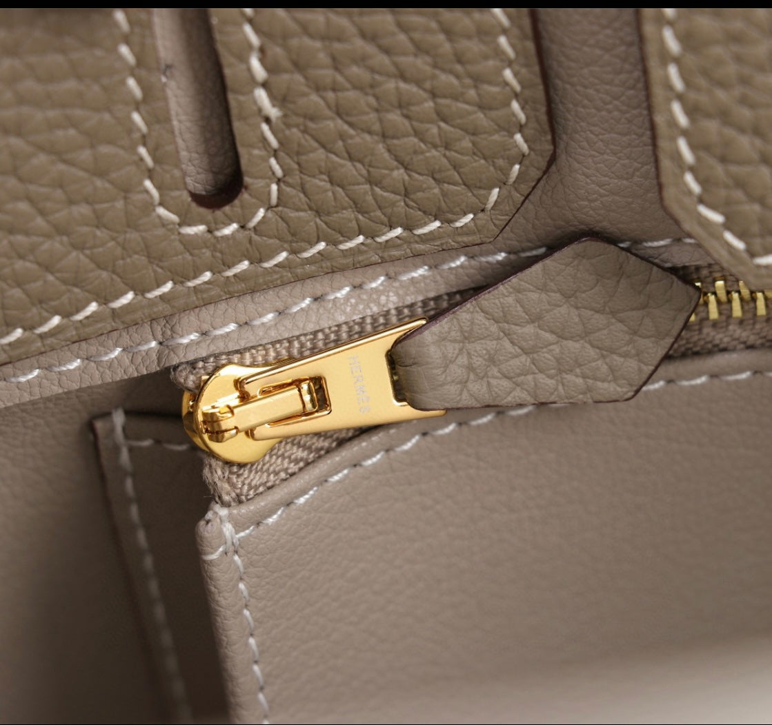 Her S Birk Handbag 30 cm Togo Leather