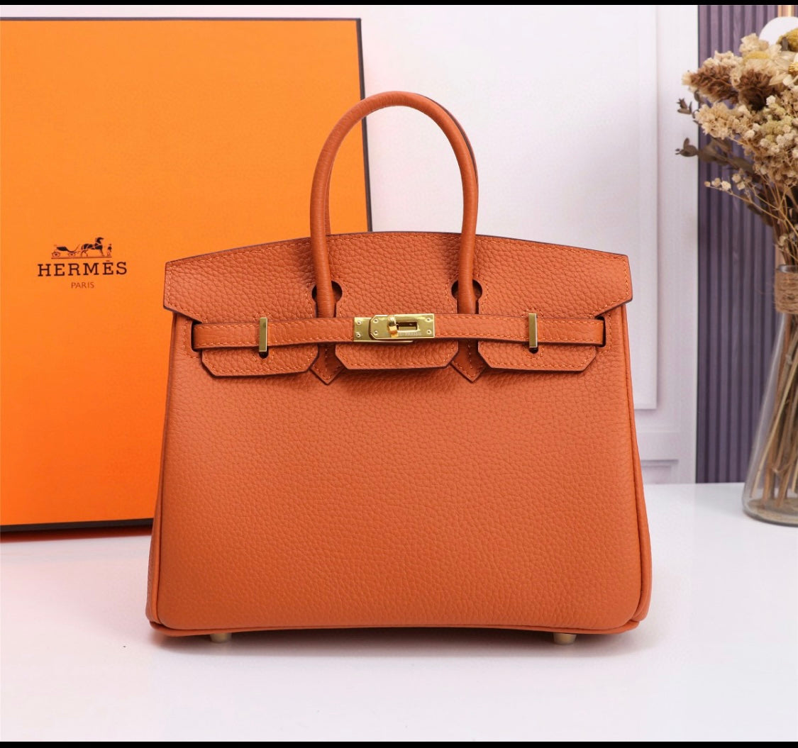 Her S Birk Handbag 30 cm Togo Leather