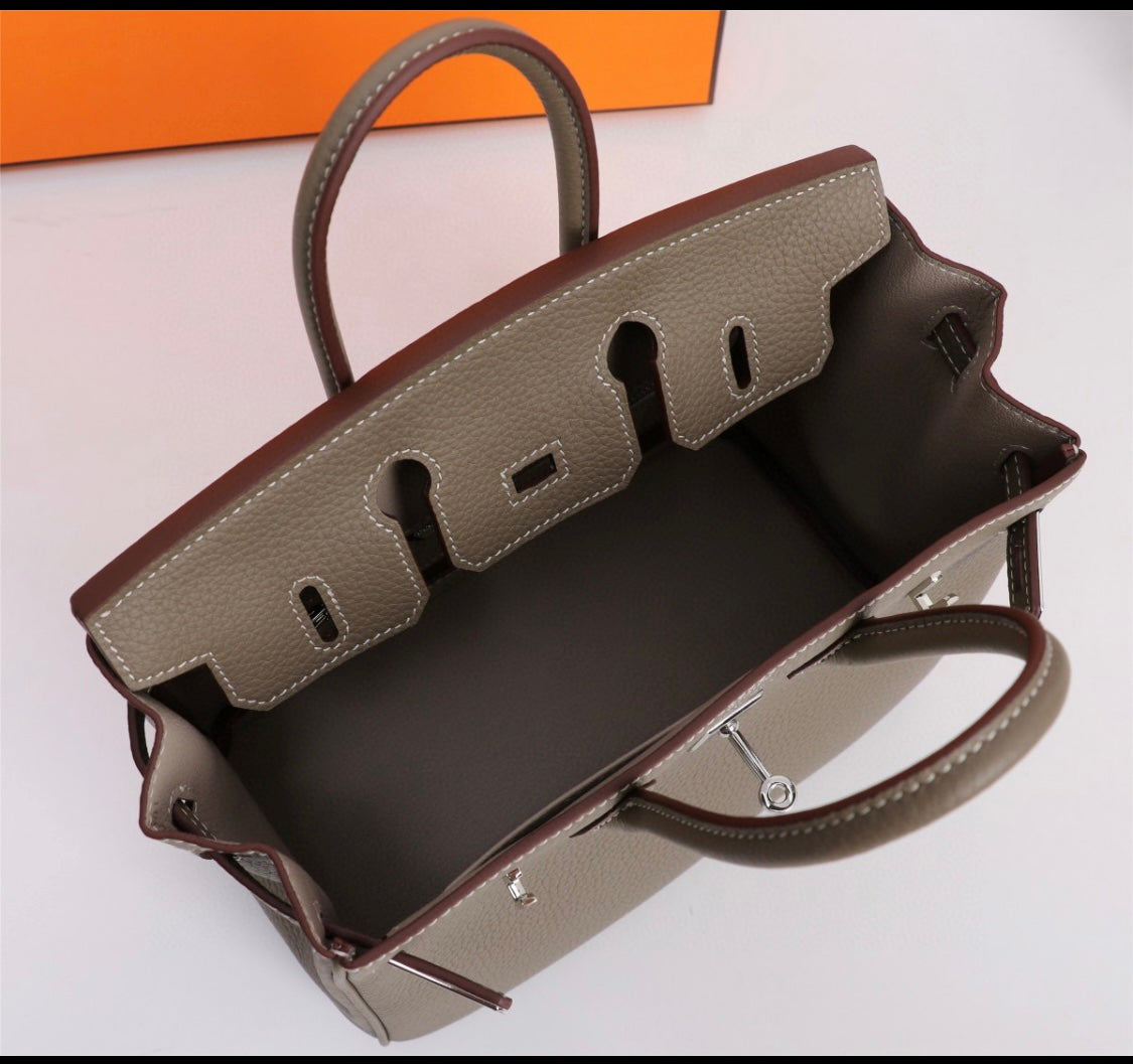 Her S Birk Handbag 30 cm Togo Leather