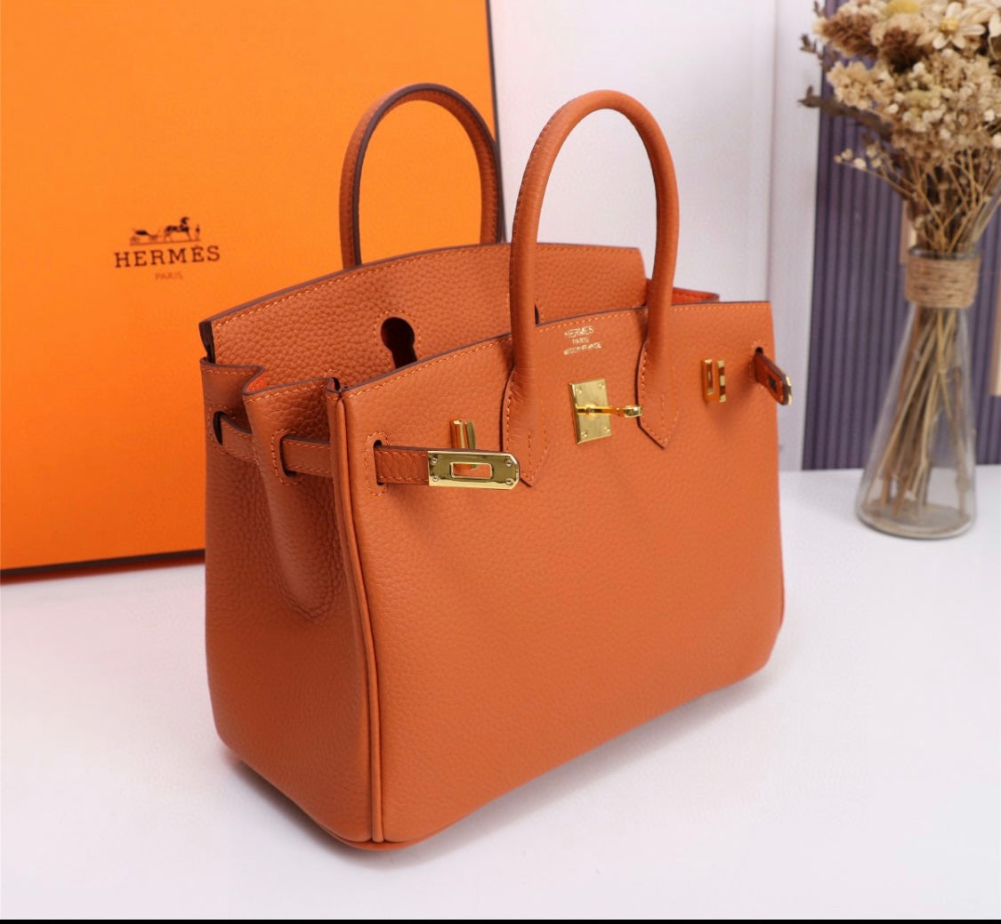 Her S Birk Handbag 30 cm Togo Leather