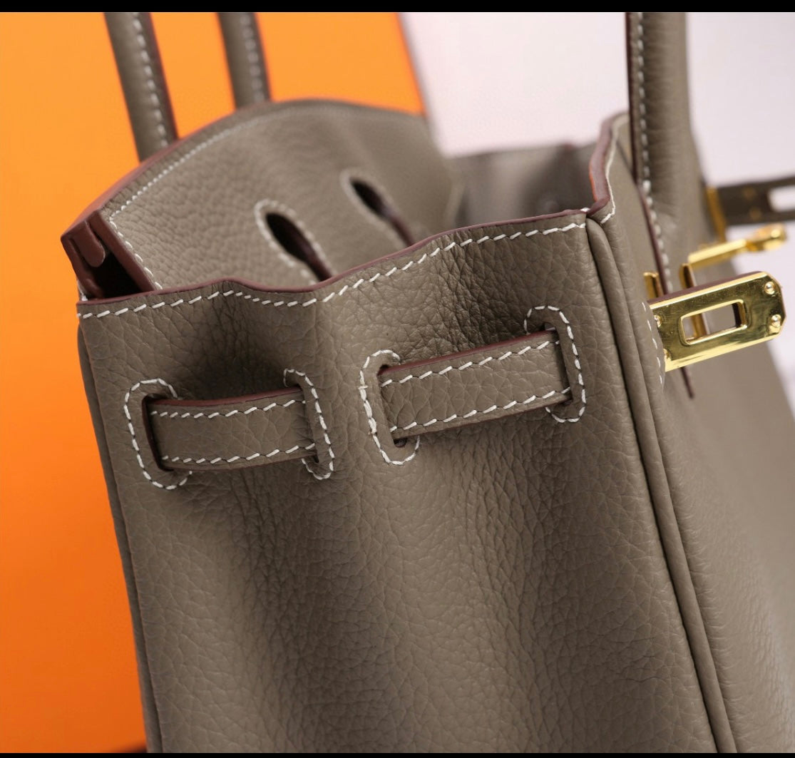 Her S Birk Handbag 30 cm Togo Leather