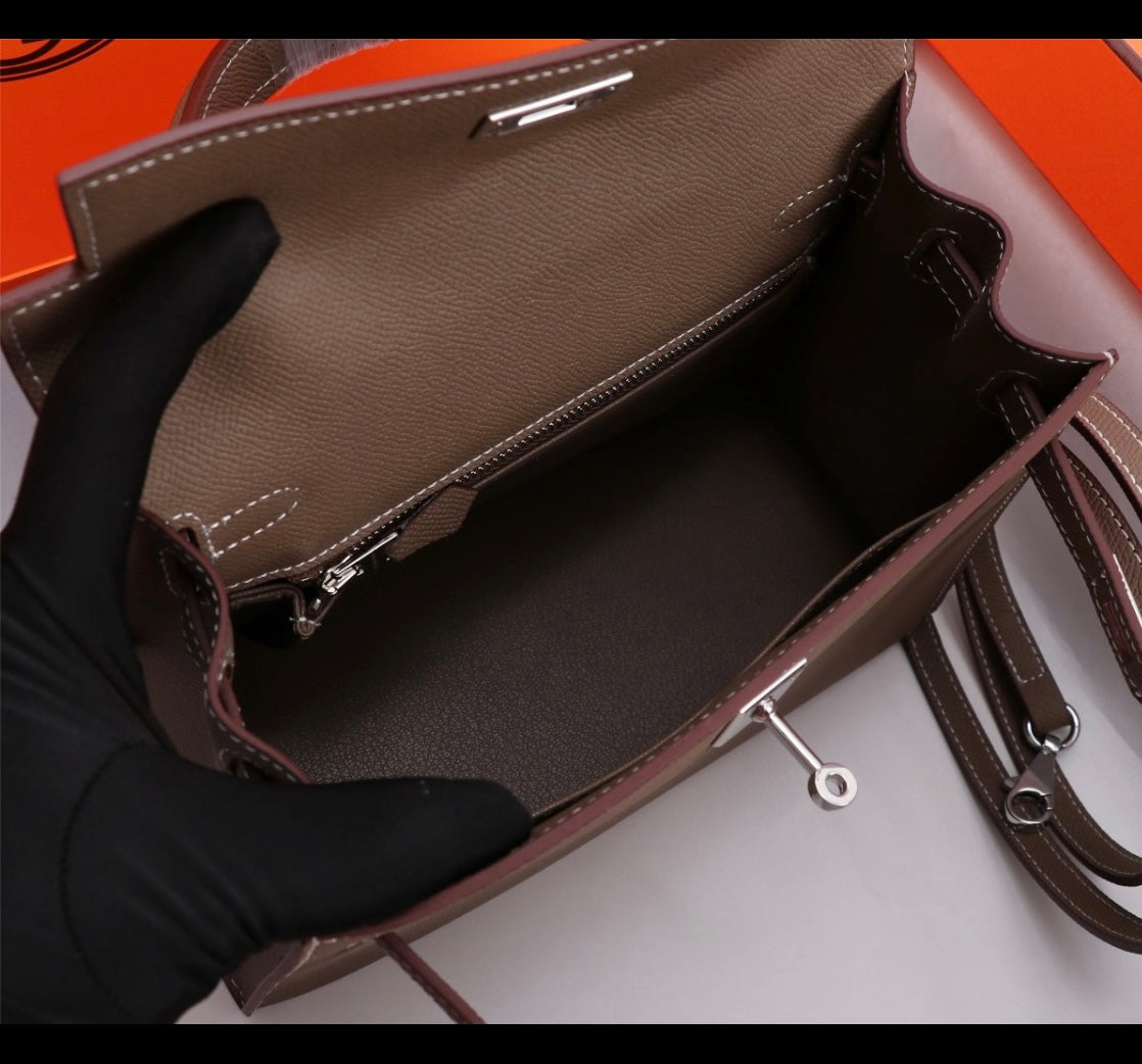 Her S Kel E Handbag 25 cm Epsom Leather