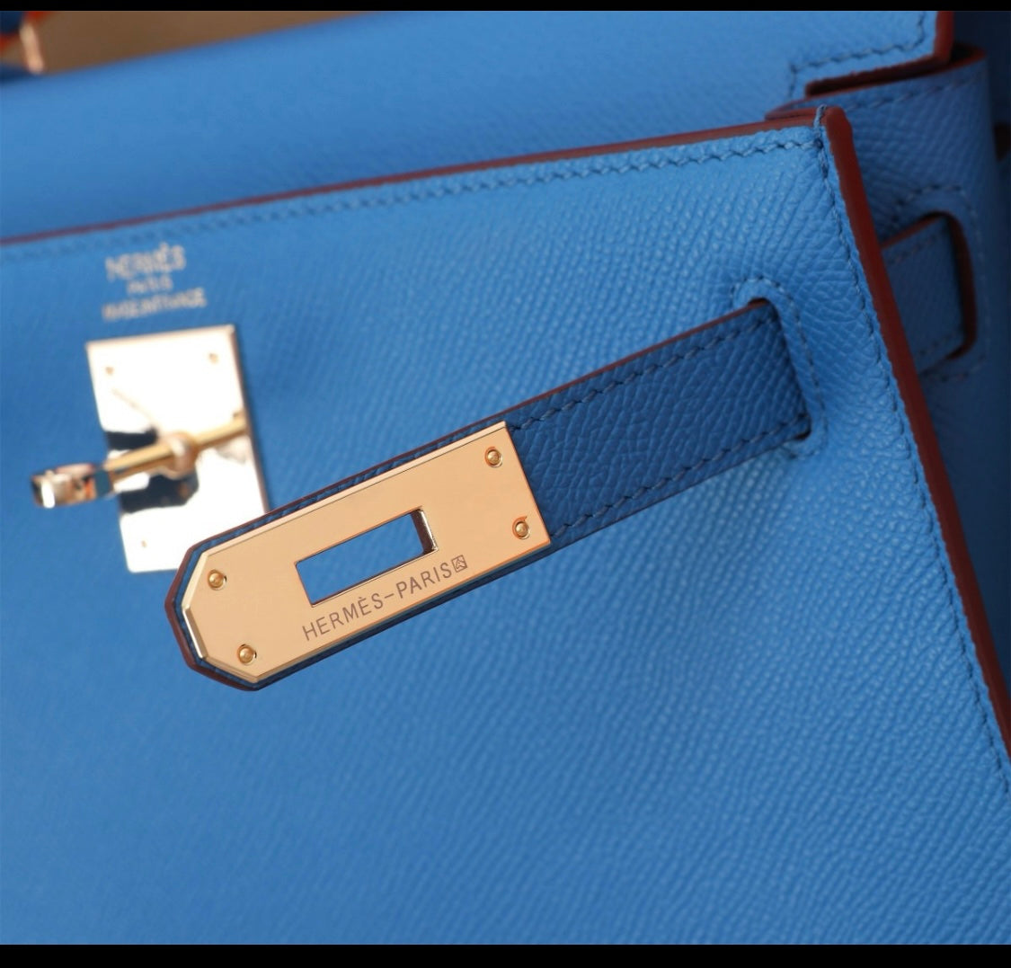Her S Kel E Handbag 25 cm Epsom Leather