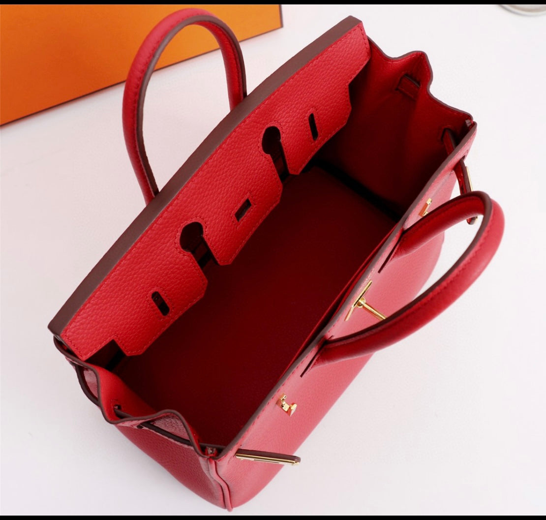 Her S Birk Handbag 30 cm Togo Leather