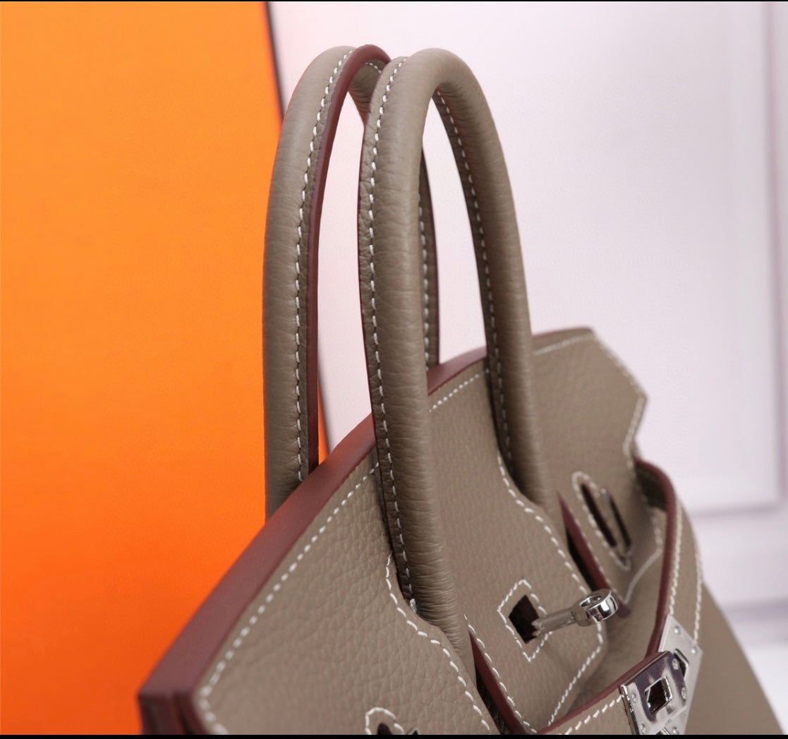 Her S Birk Handbag 30 cm Togo Leather