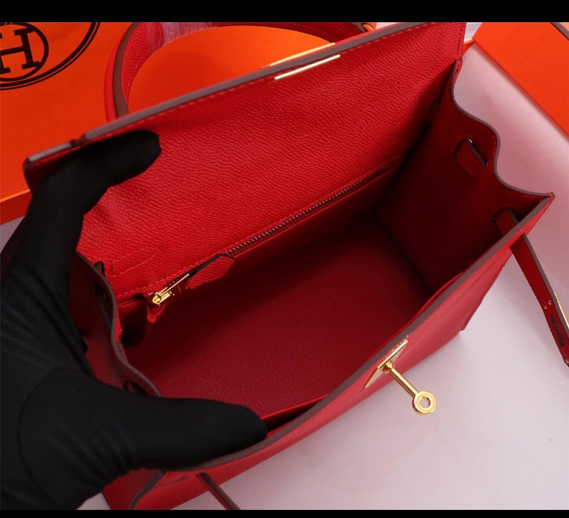 Her S Kel E Handbag 25 cm Epsom Leather