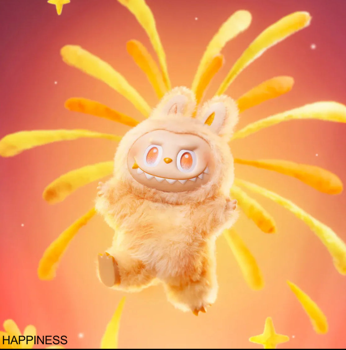 Pop Mart The Monsters Labubu 100% Authentic Big Into Energy Series-Vinyl Plush Pendant