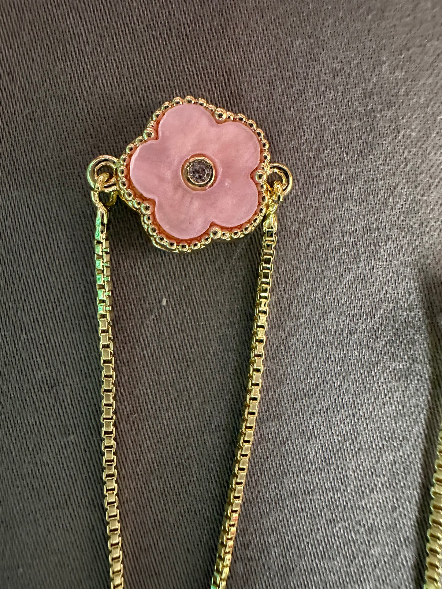 Five Clover Bolo Bracelet