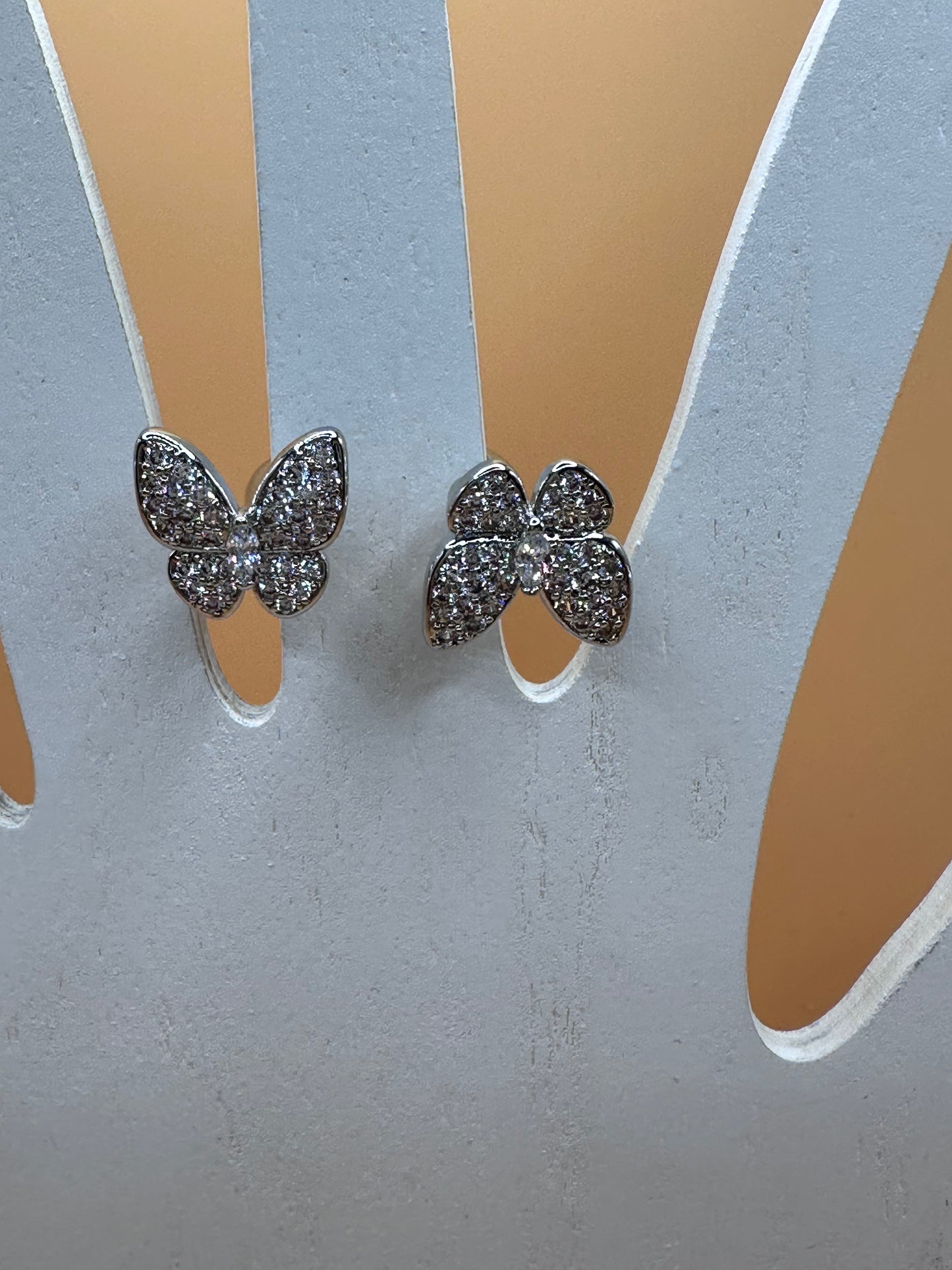 Van CA Butterfly Silver Set AAA