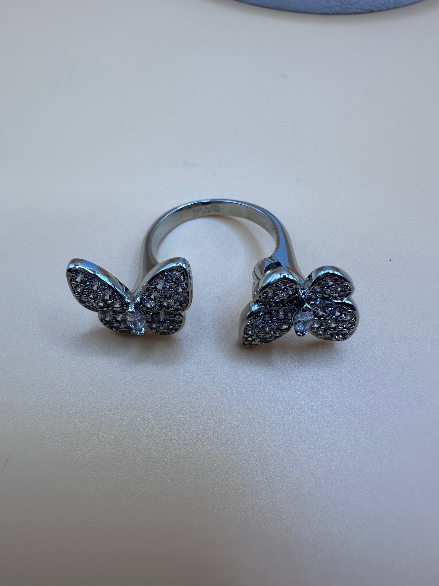 Van CA Butterfly Silver Set AAA