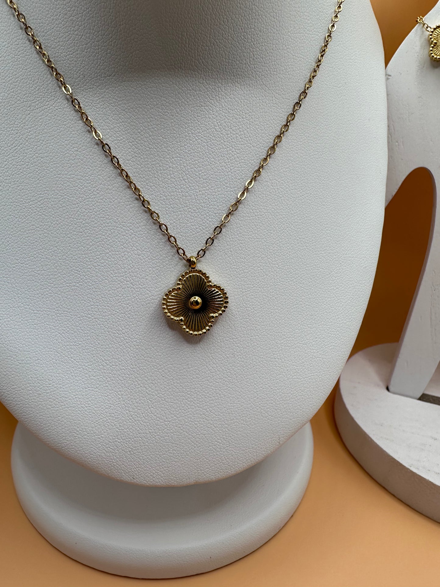 Van CA Clover Set Silver or Gold