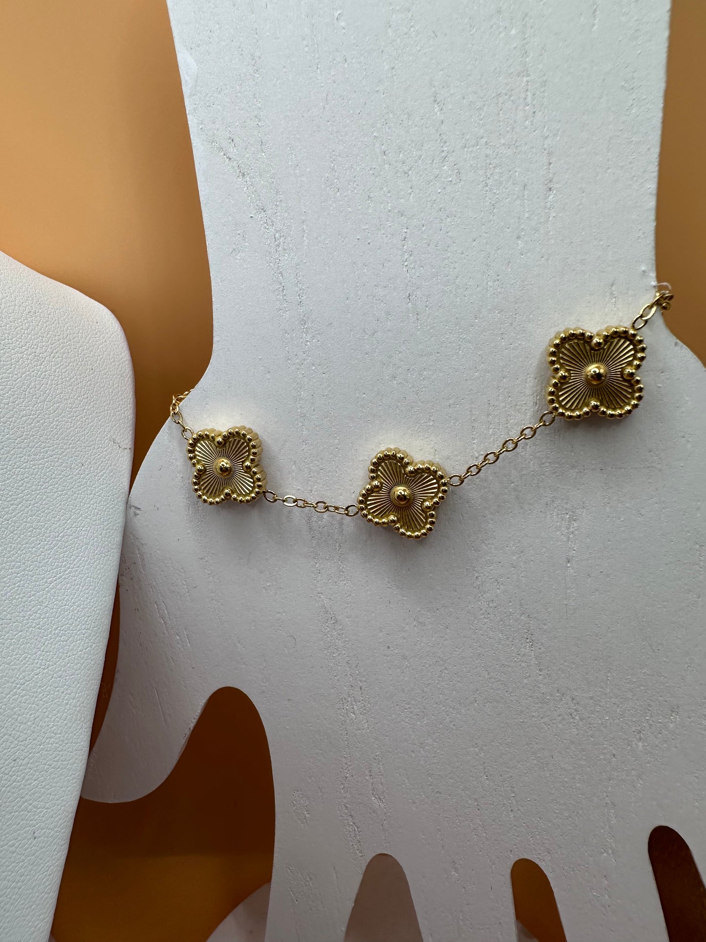 Van CA Clover Set Silver or Gold