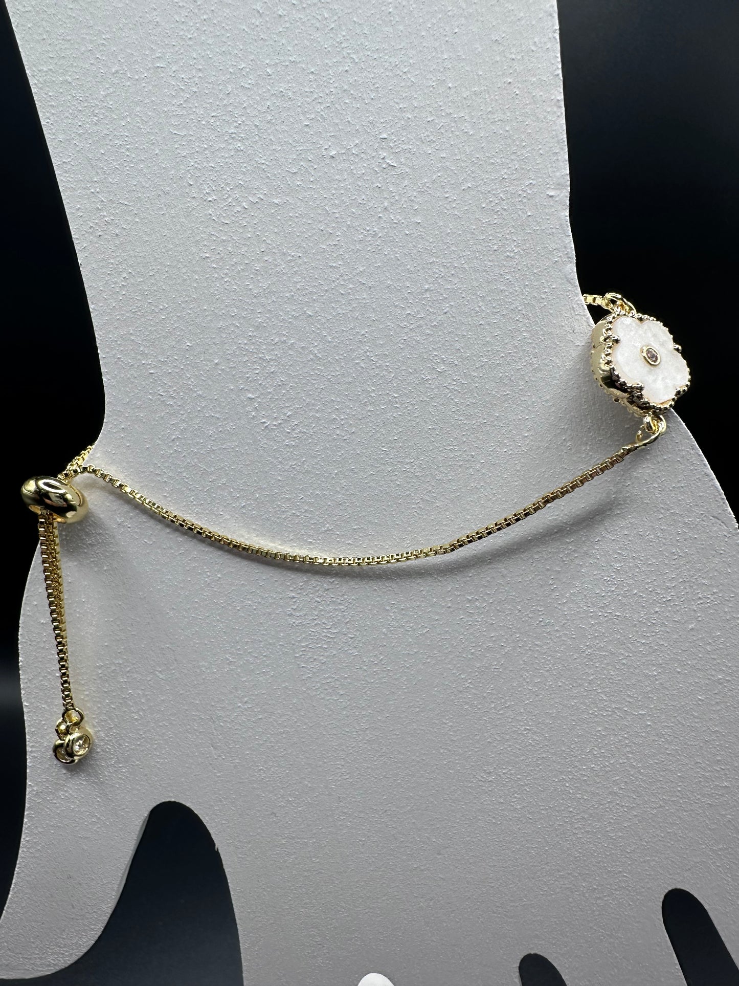 Five Clover Bolo Bracelet
