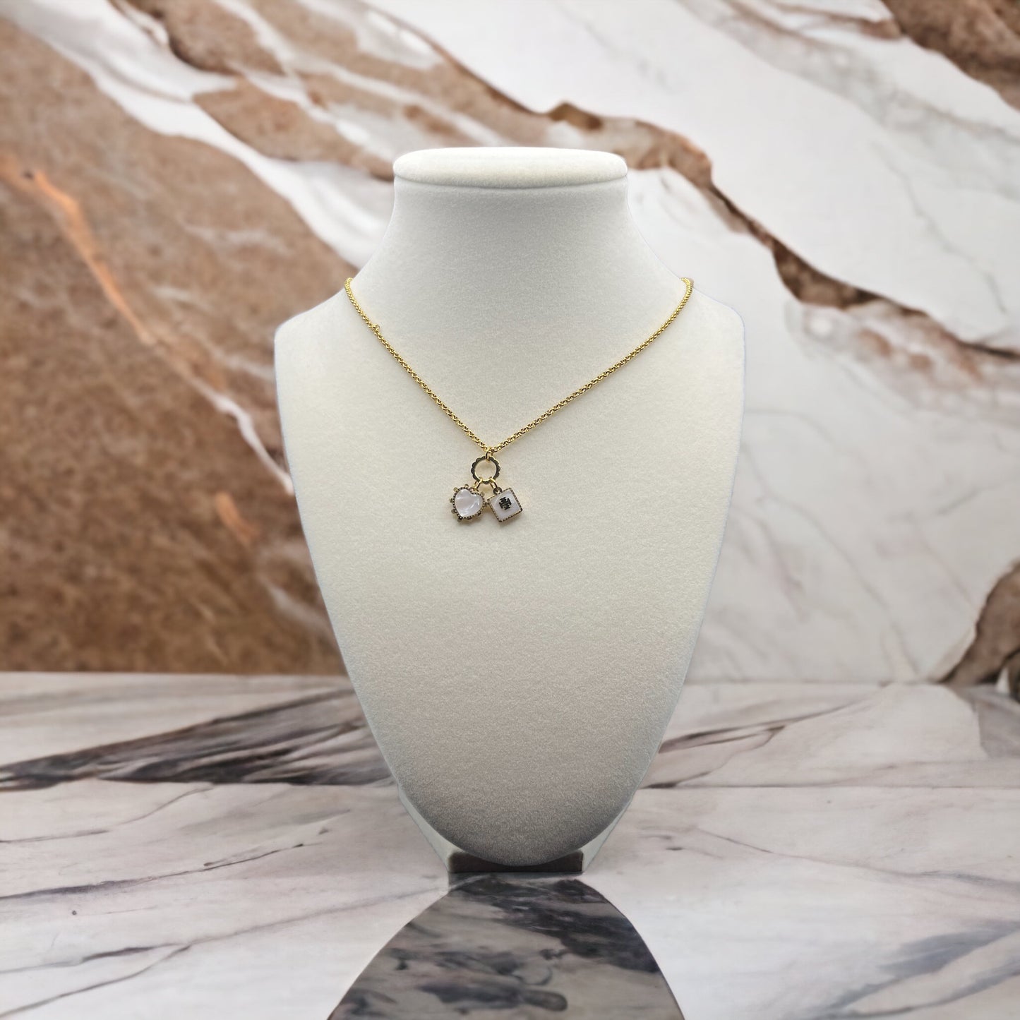 Collier créateur Tor Inspired blanc