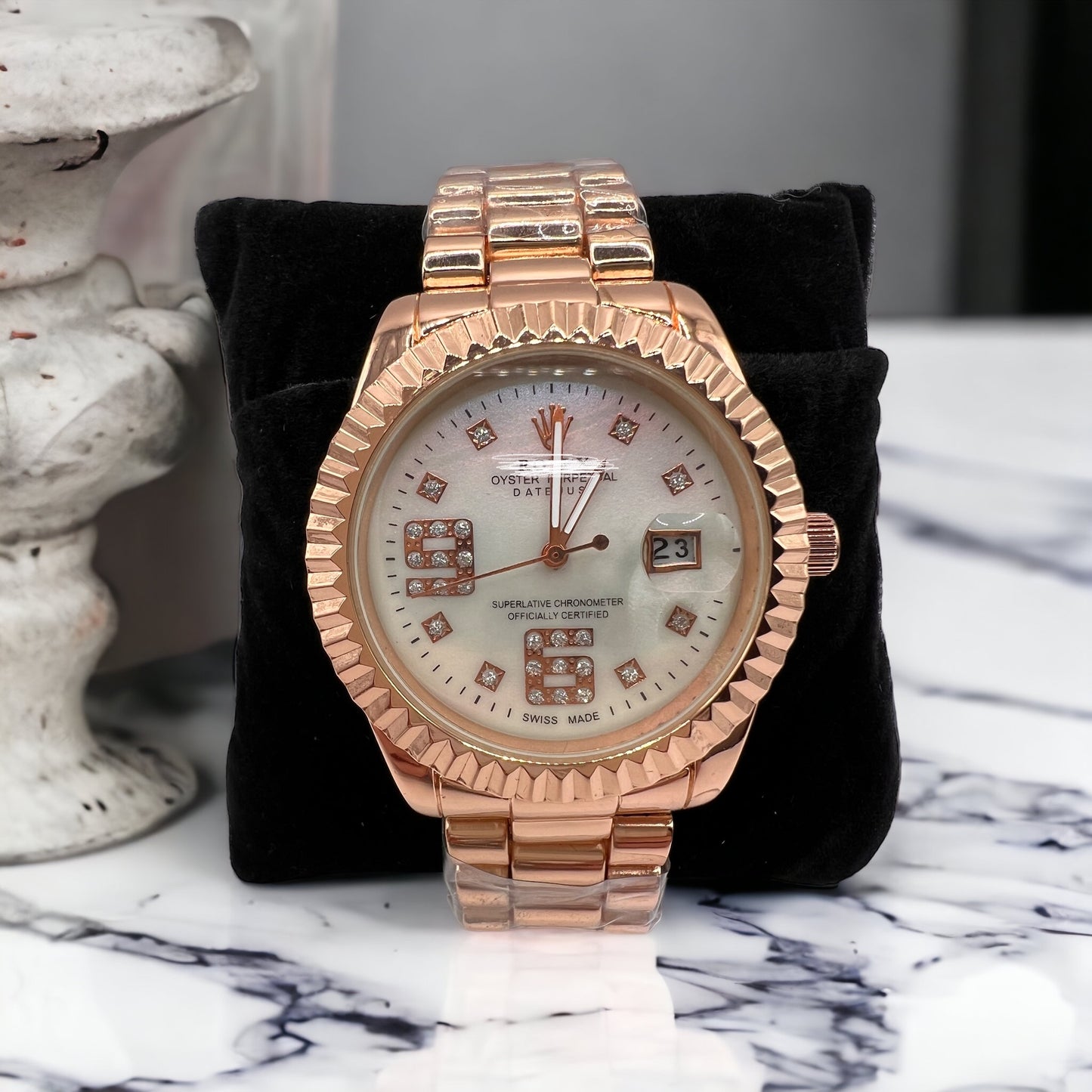 Reloj de diseño inspirado en Rolito RG