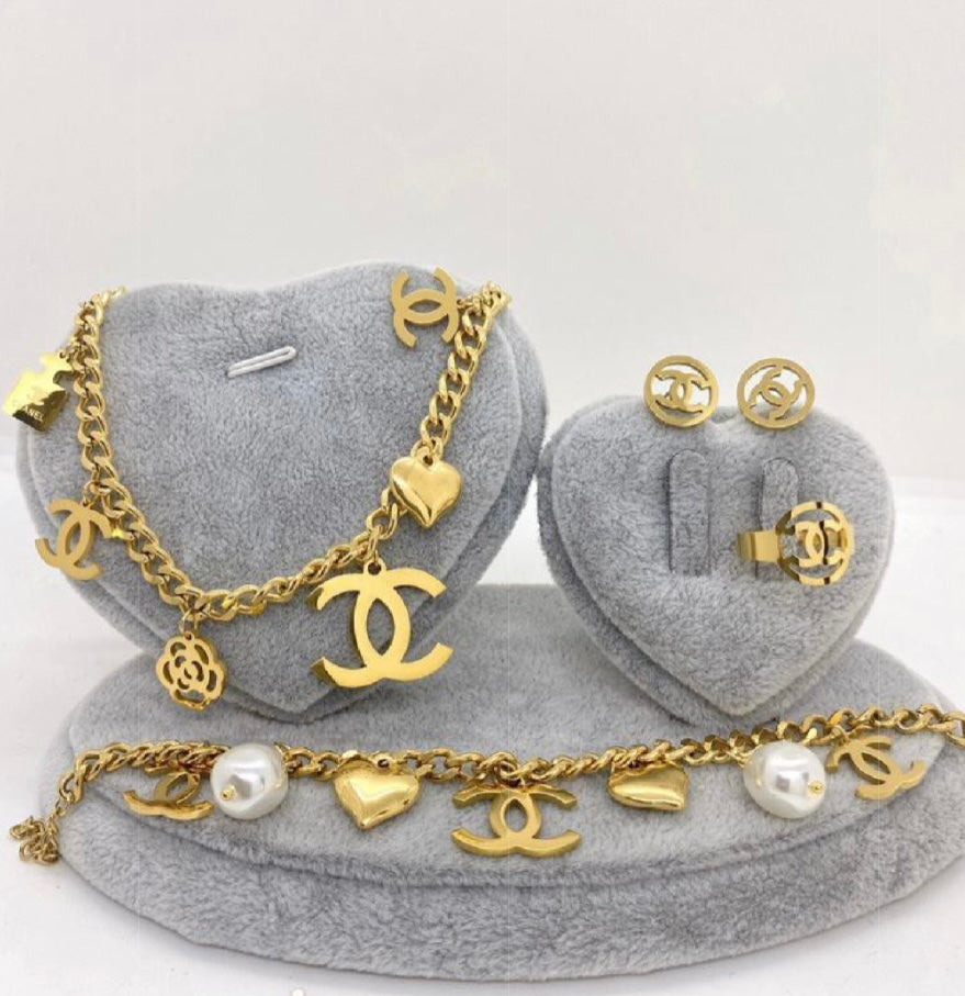 Coco Complete Set Gold/Pearl