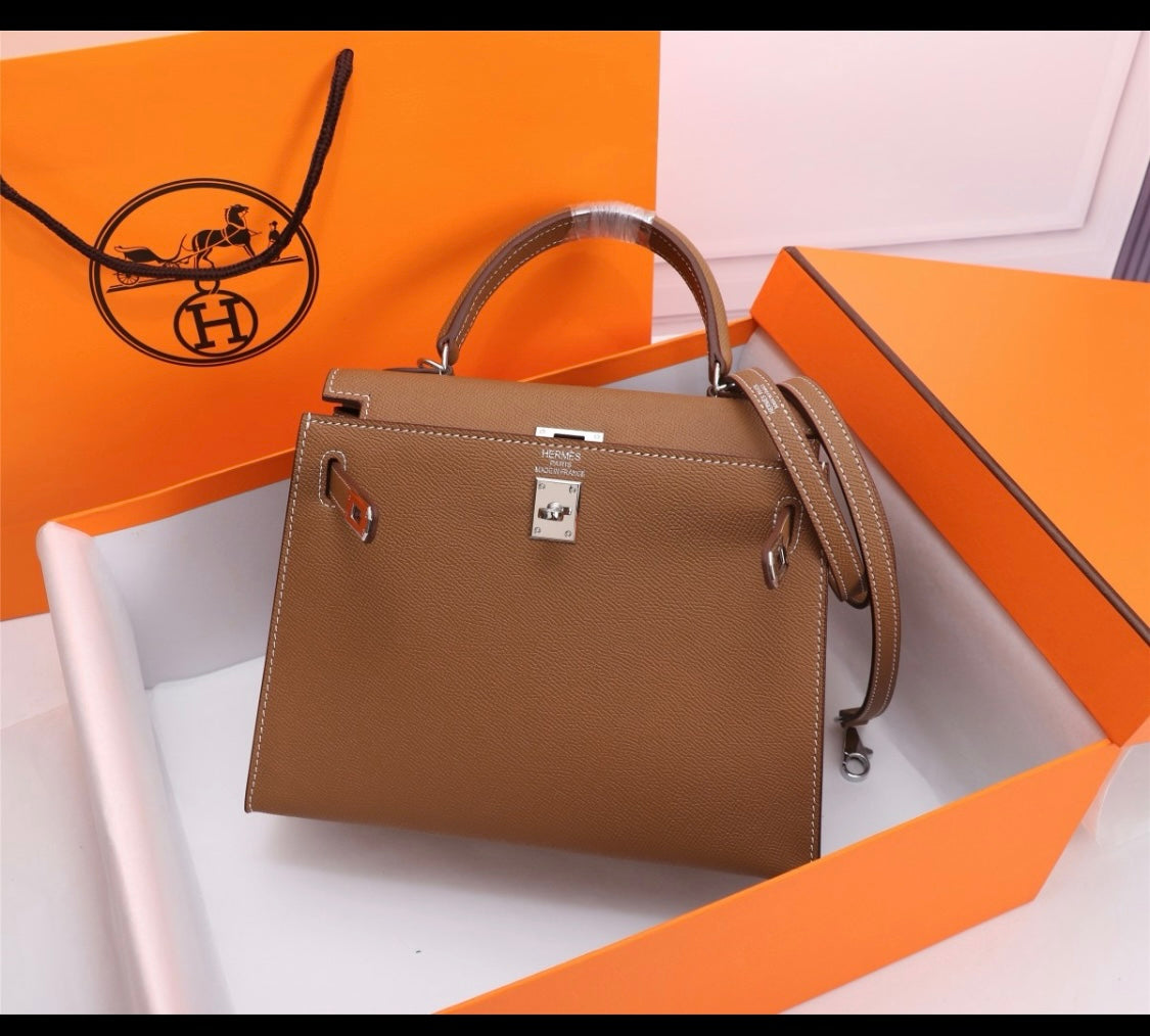 Her S Kel E Handbag 25 cm Epsom Leather