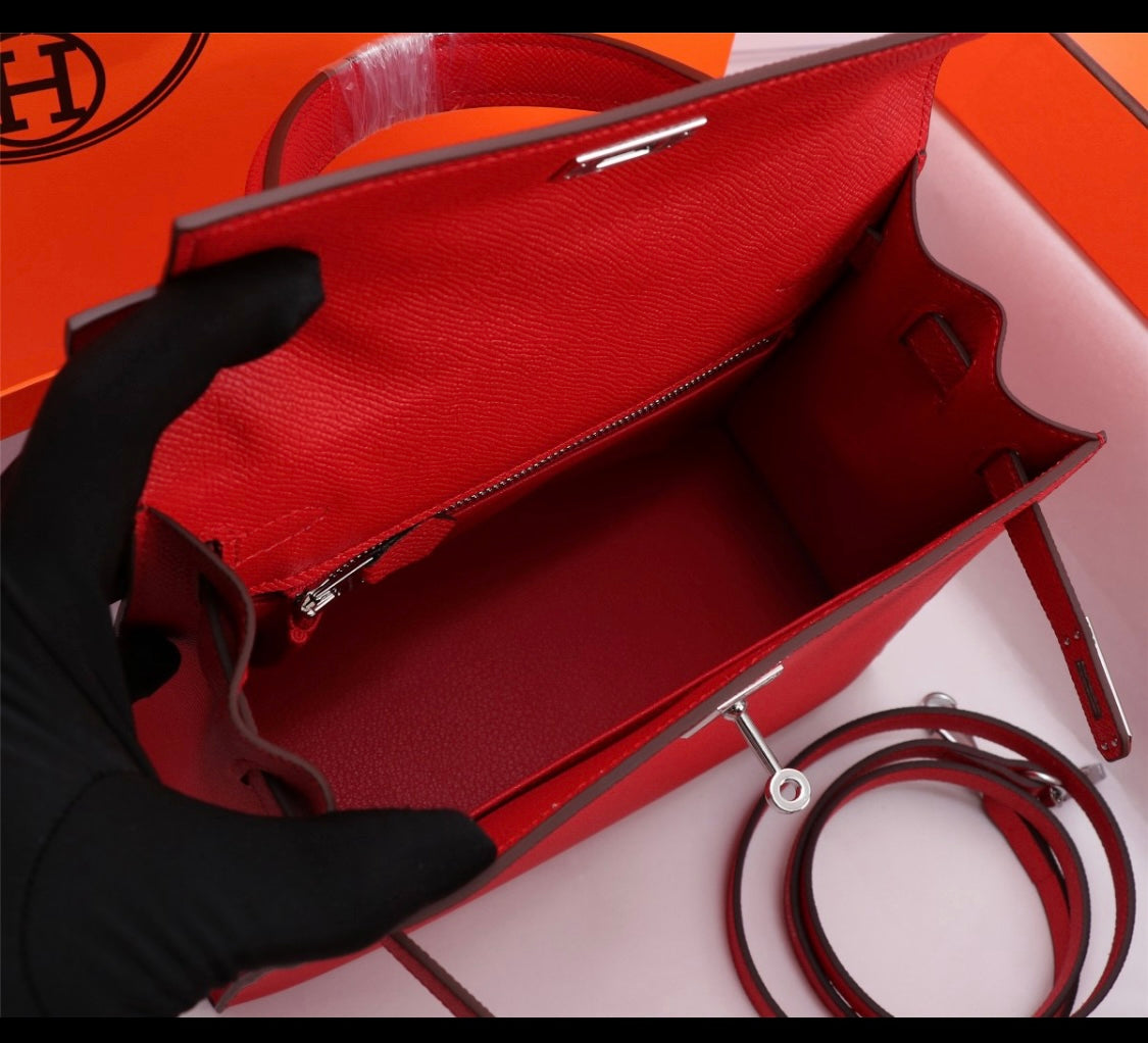 Her S Kel E Handbag 25 cm Epsom Leather