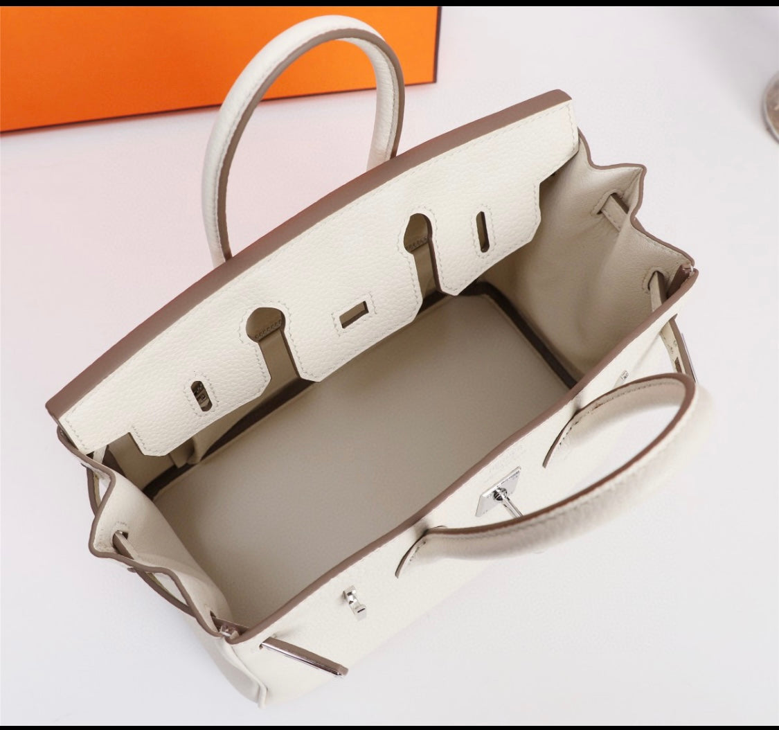 Her S Birk Handbag 30 cm Togo Leather