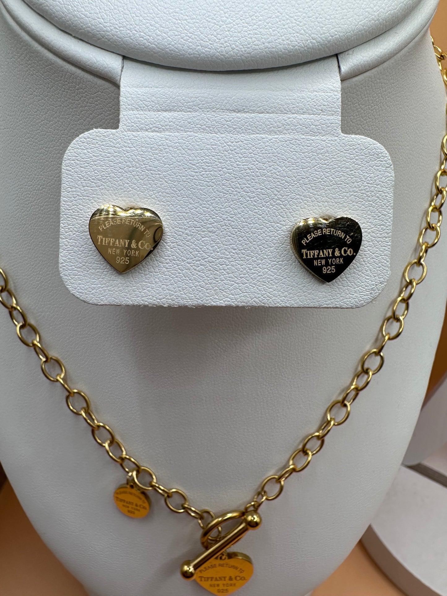 Bride Heart Toggle Set
