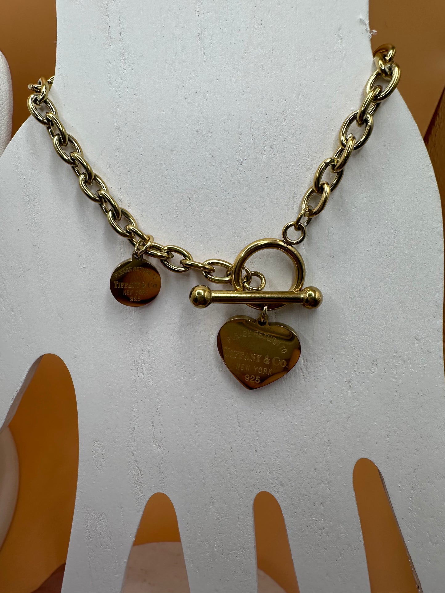 Bride Heart Toggle Set