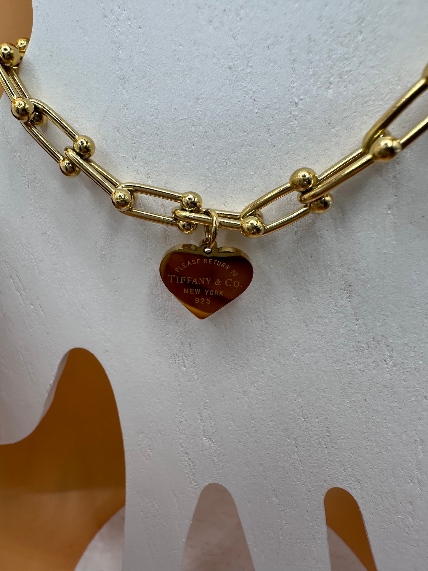 Bride Small Link Heart Set